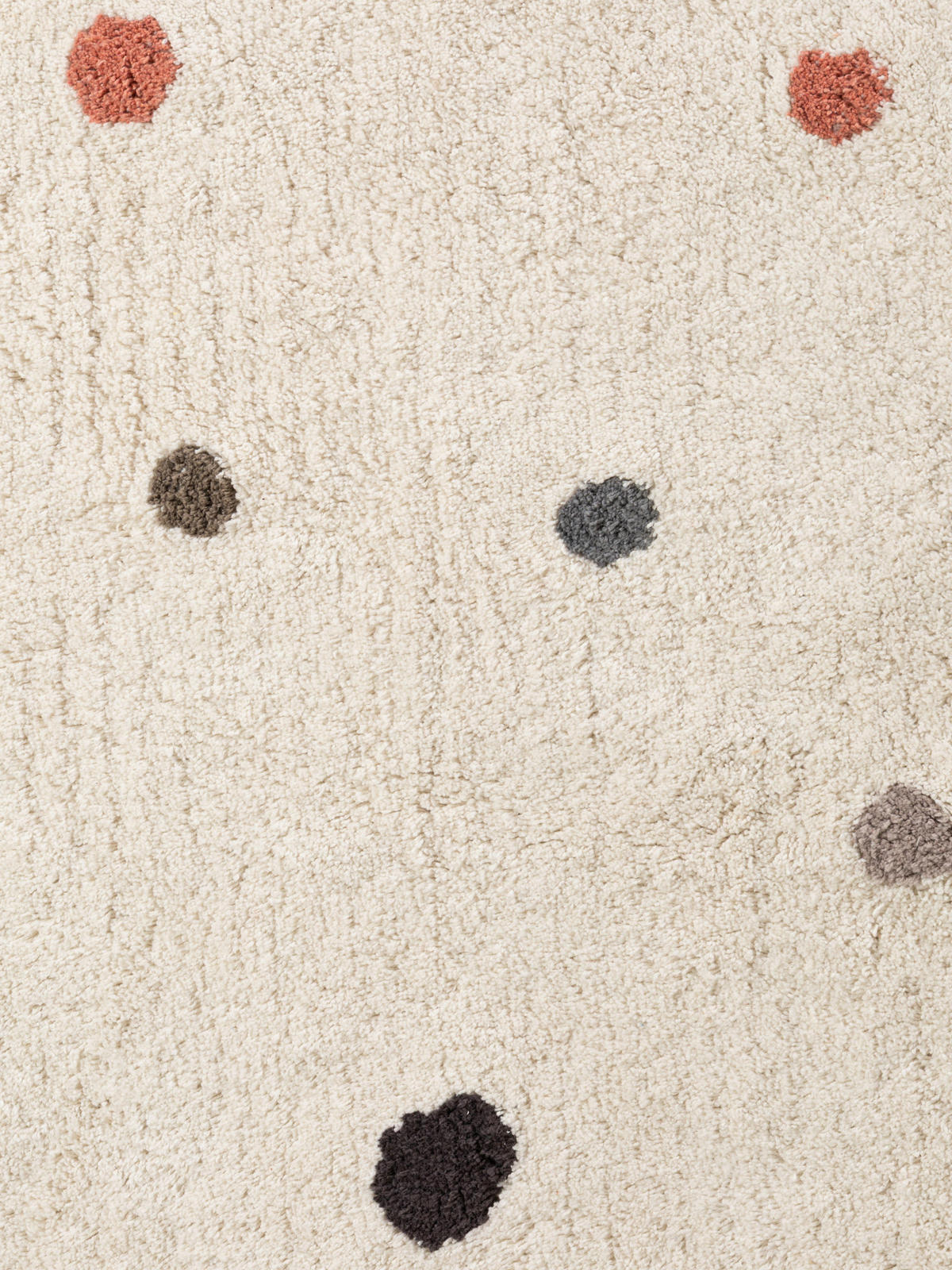KINDERTEPPICH 140/200 cm Snuggle Pippo Punkte  - Multicolor/Creme, Basics, Kunststoff/Textil (140/200cm) - Hanse Home
