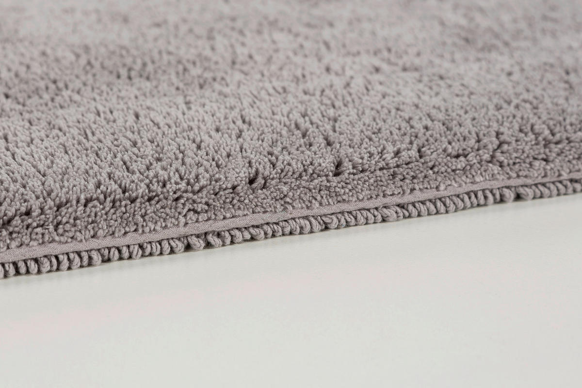 BADTEPPICH Hellgrau 40/60 cm  - Hellgrau, Basics, Textil (40/60cm) - Schöner Wohnen