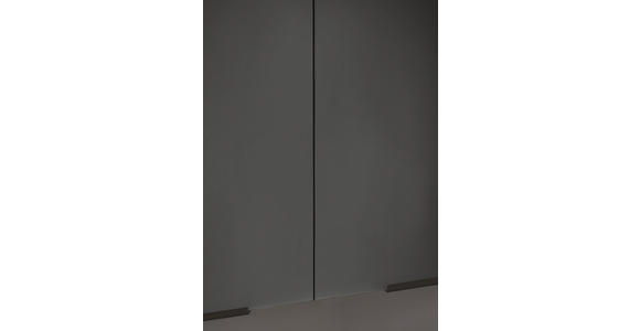 KÜCHENLEERBLOCK in Graphitfarben - Schwarz/Graphitfarben, Basics, Holzwerkstoff/Metall (220/211/60cm) - Xora