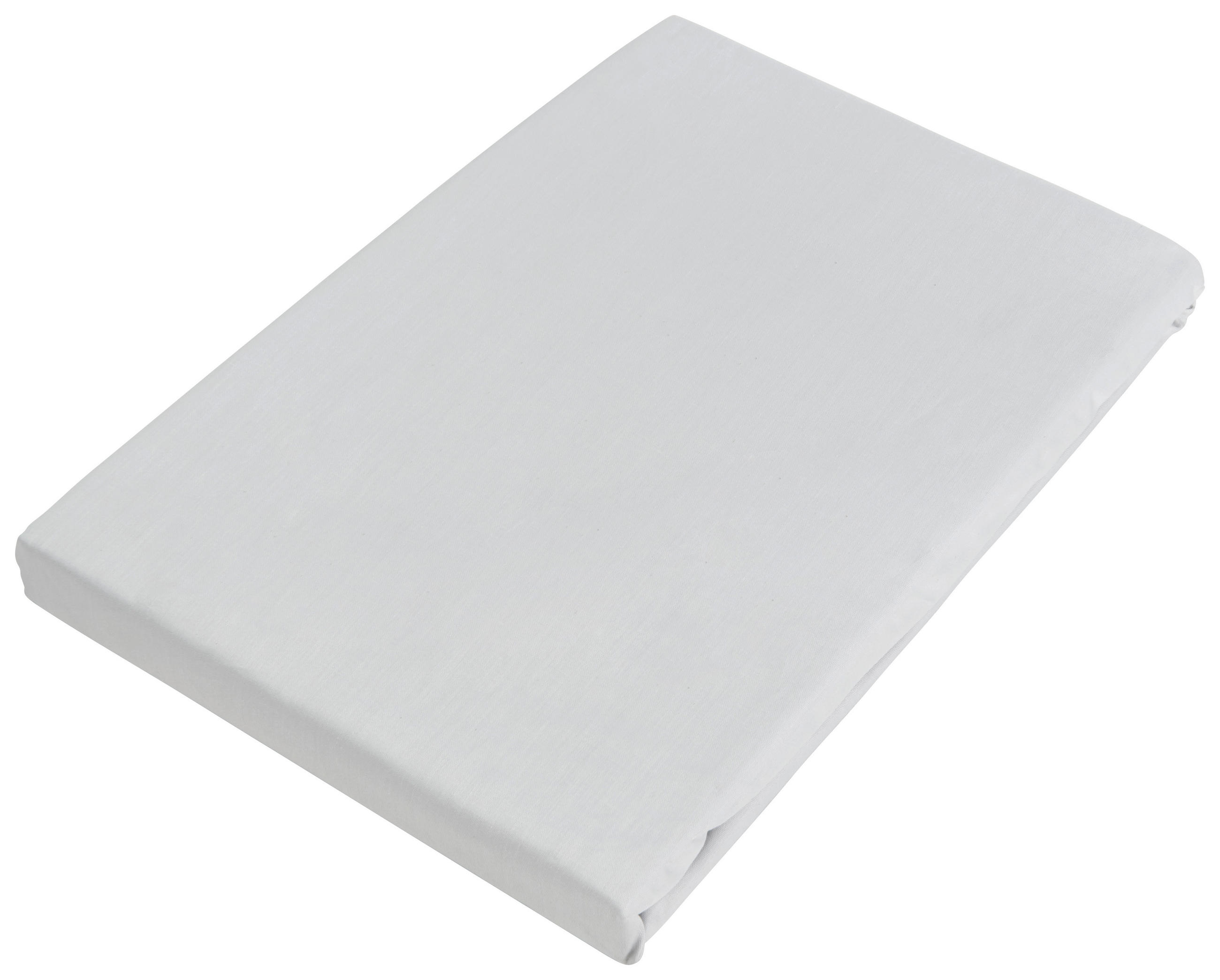 SPANNLEINTUCH 90-100/200 cm  - Silberfarben, Basics, Textil (90-100/200cm) - Novel