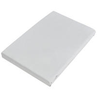CEARȘAF CU ELASTIC 140-160/200 cm  - argintiu, Basics, textil (140-160/200cm) - Novel