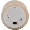 TEELICHT MIT LED  - Sandfarben, LIFESTYLE, Kunststoff/Paraffin (4,5/2,5cm) - Ambia Home