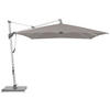 AMPELSCHIRM 400x300 cm Graubraun  - Anthrazit/Graubraun, MODERN, Textil/Metall (300/400cm) - Glatz