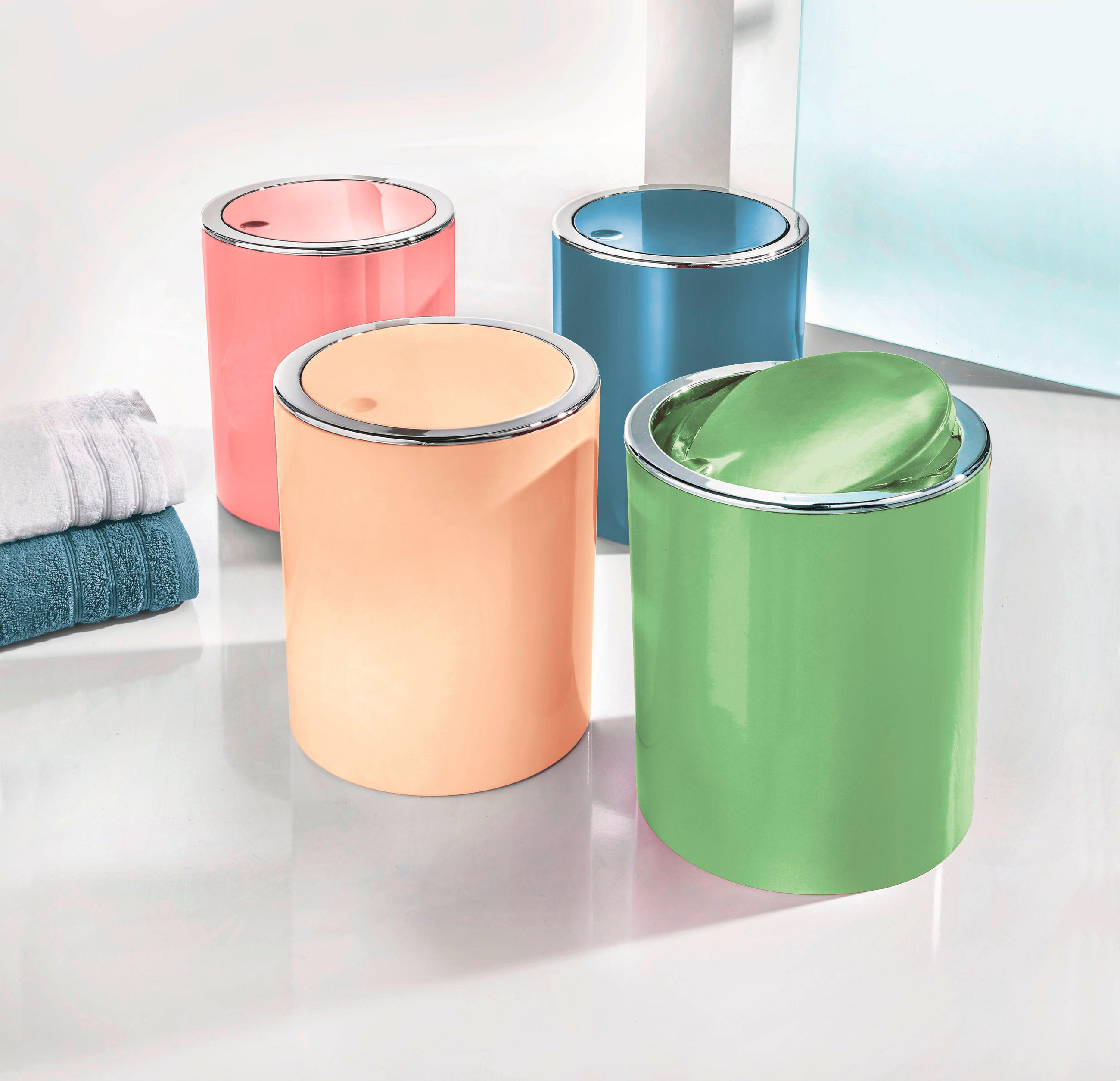 KOSMETIKEIMER CLAP 5 L  - Naturfarben, Basics, Kunststoff (19/24,5cm) - Kleine Wolke