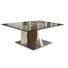 COUCHTISCH in Holz, Metall, Glas, Holzwerkstoff 110/75/43 cm - Edelstahlfarben/Dunkelbraun, Design, Glas/Holz (110/75/43cm) - Moderano COUCHTISCH in Holz, Metall, Glas, Holzwerkstoff 110/75/43 cm - Edelstahlfarben/Dunkelbraun, Design, Glas/Holz (110/75/43cm) - Moderano