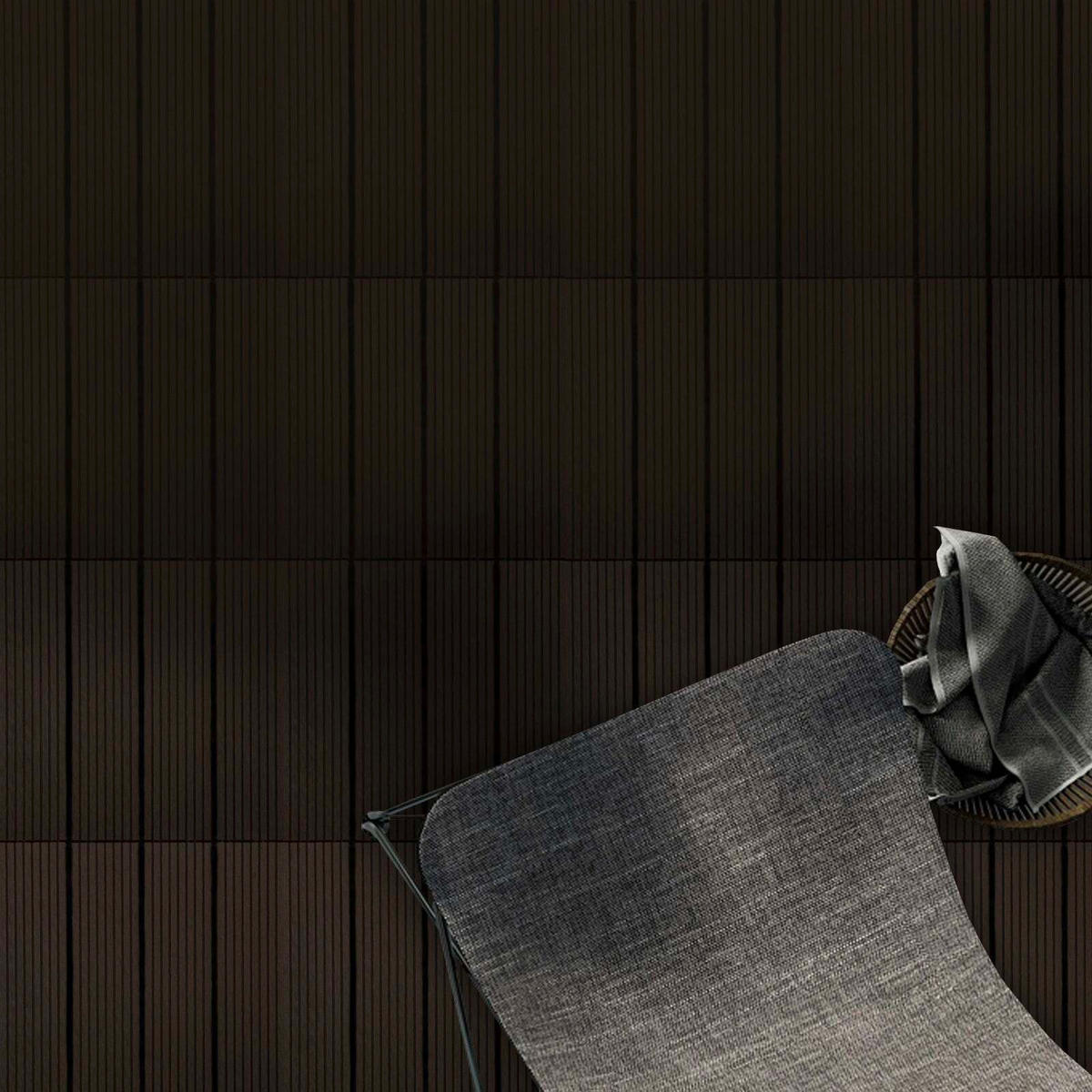 TERRASSENFLIESE 30/30 cm Claire  - Braun, KONVENTIONELL, Kunststoff (30/30cm) - Floordirekt