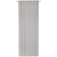 HOTOVÝ ZÁVĚS, neprůsvitné, 140/255 cm - šedá, Basics, textil (140/255cm) - Novel