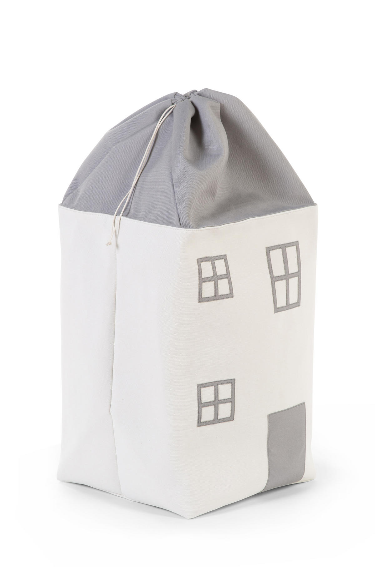 Spielzeugtasche Haus tOYPHOW  - Creme/Grau, Basics, Textil (32/73/32cm) - Childhome