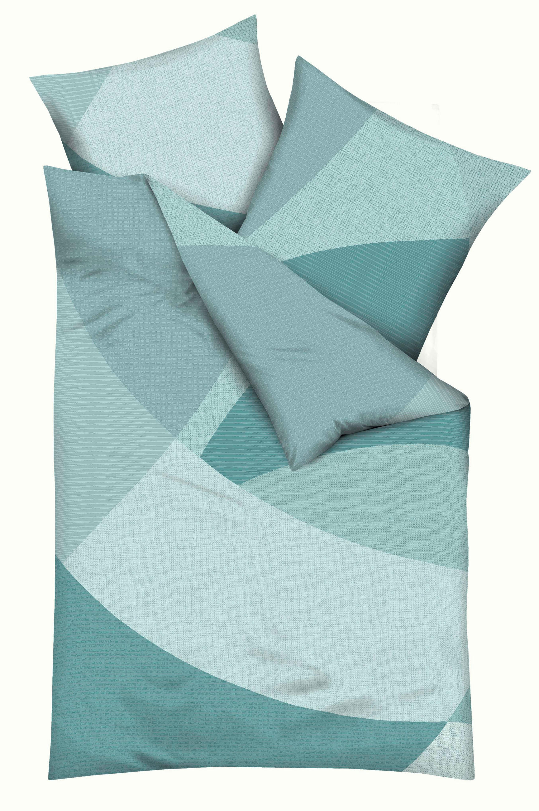 POSTELJINA 140/200 cm  VISTA  - zelena, Konvencionalno, tekstil (140/200cm) - Kaeppel