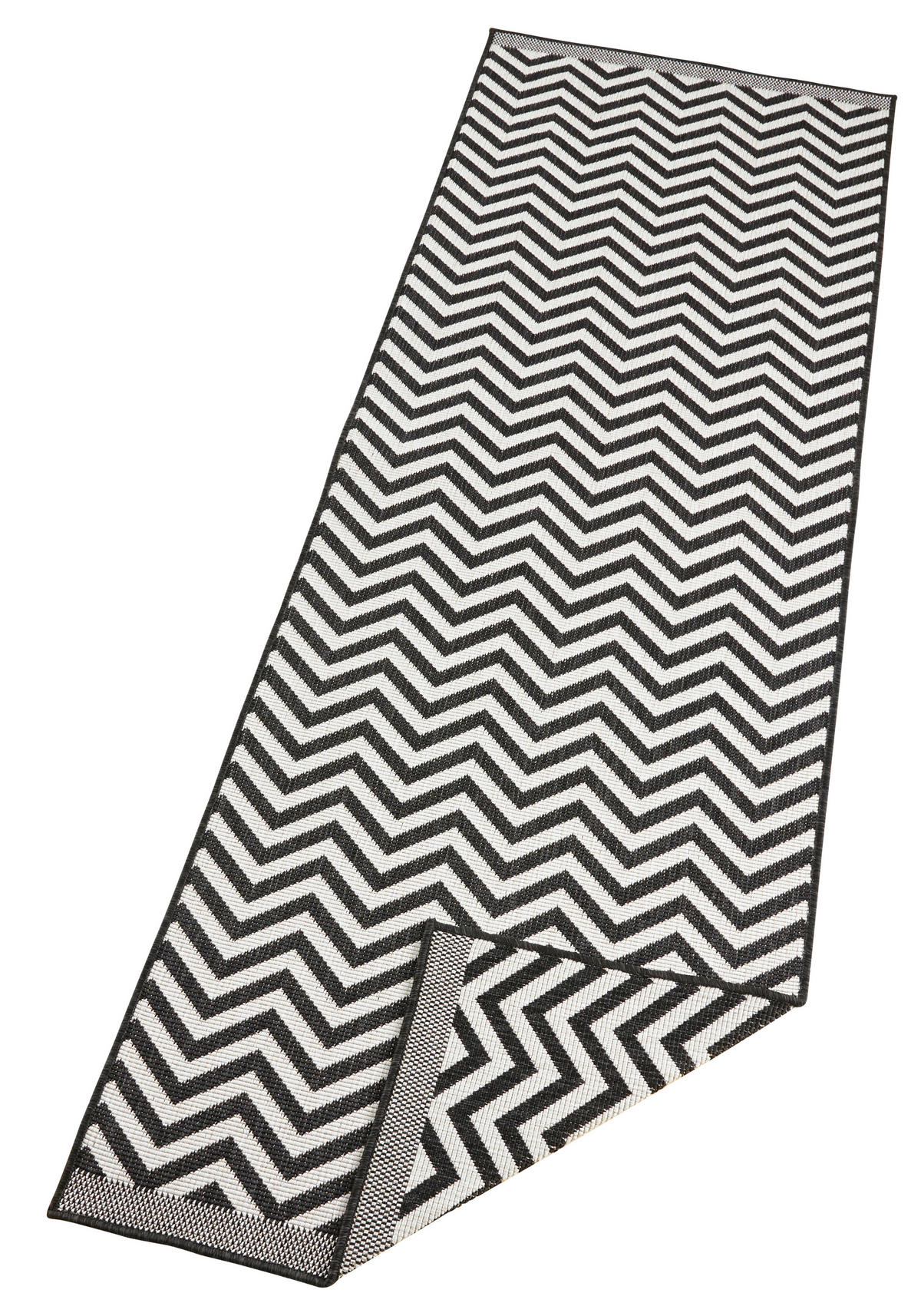 LÄUFER 80/250 cm Twin Supreme  - Creme/Schwarz, Design, Kunststoff (80/250cm) - Hanse Home