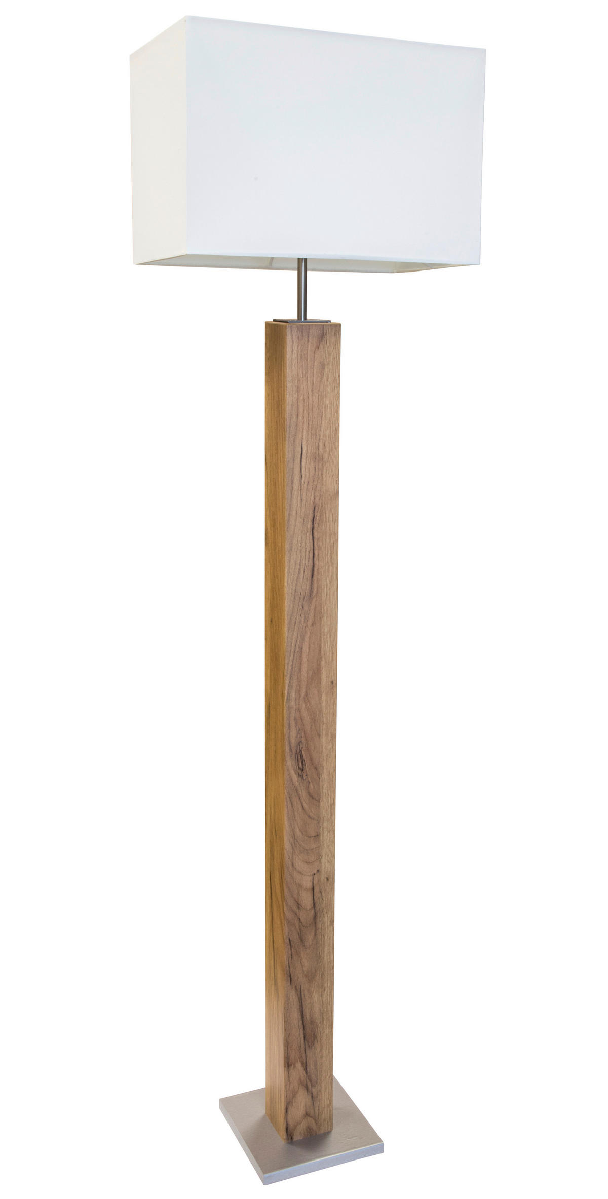 STEHLEUCHTE  40/27 cm   - Hellbraun, Natur, Holzwerkstoff (40/27cm) - Globo