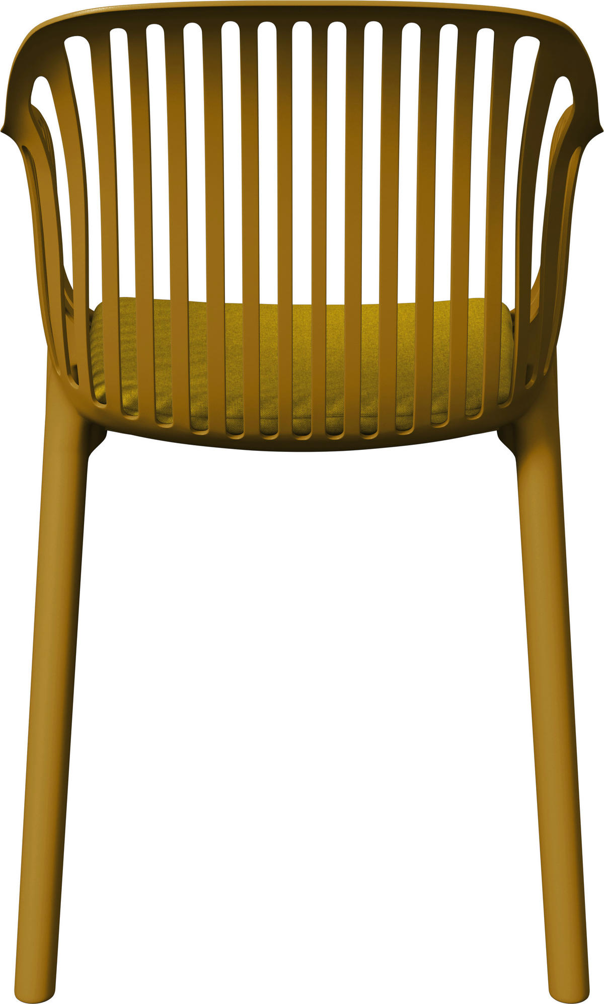 STAPELSESSEL Gelb  - Gelb, Basics, Kunststoff/Textil (55/80/60cm) - Ambia Garden