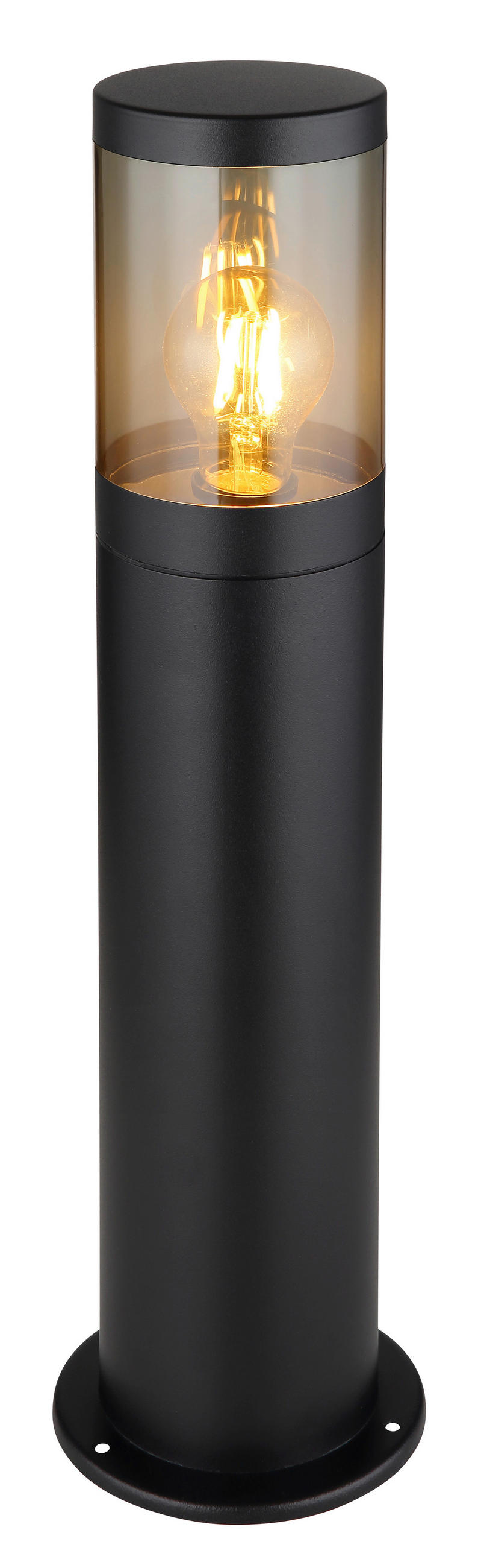 VENKOVNÍ STOJACÍ LAMPA 14/50 cm - černá, Basics, kov/plast (14/50cm) - Globo