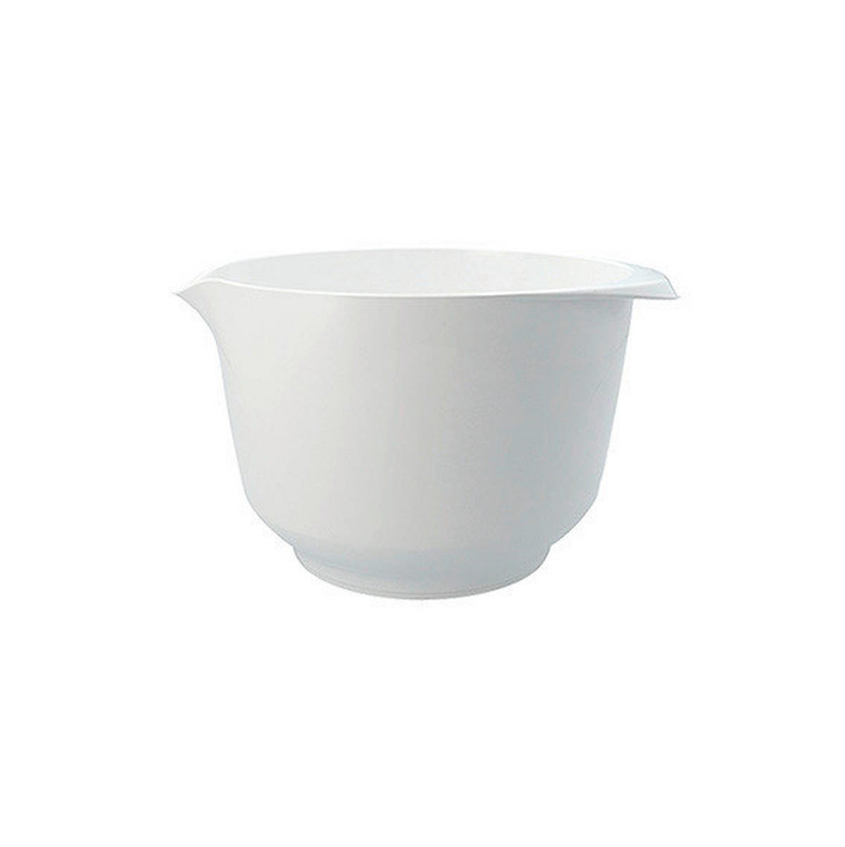 RÜHRSCHÜSSEL - Weiß, KONVENTIONELL, Kunststoff (14,5/8,5/11cm) - Birkmann