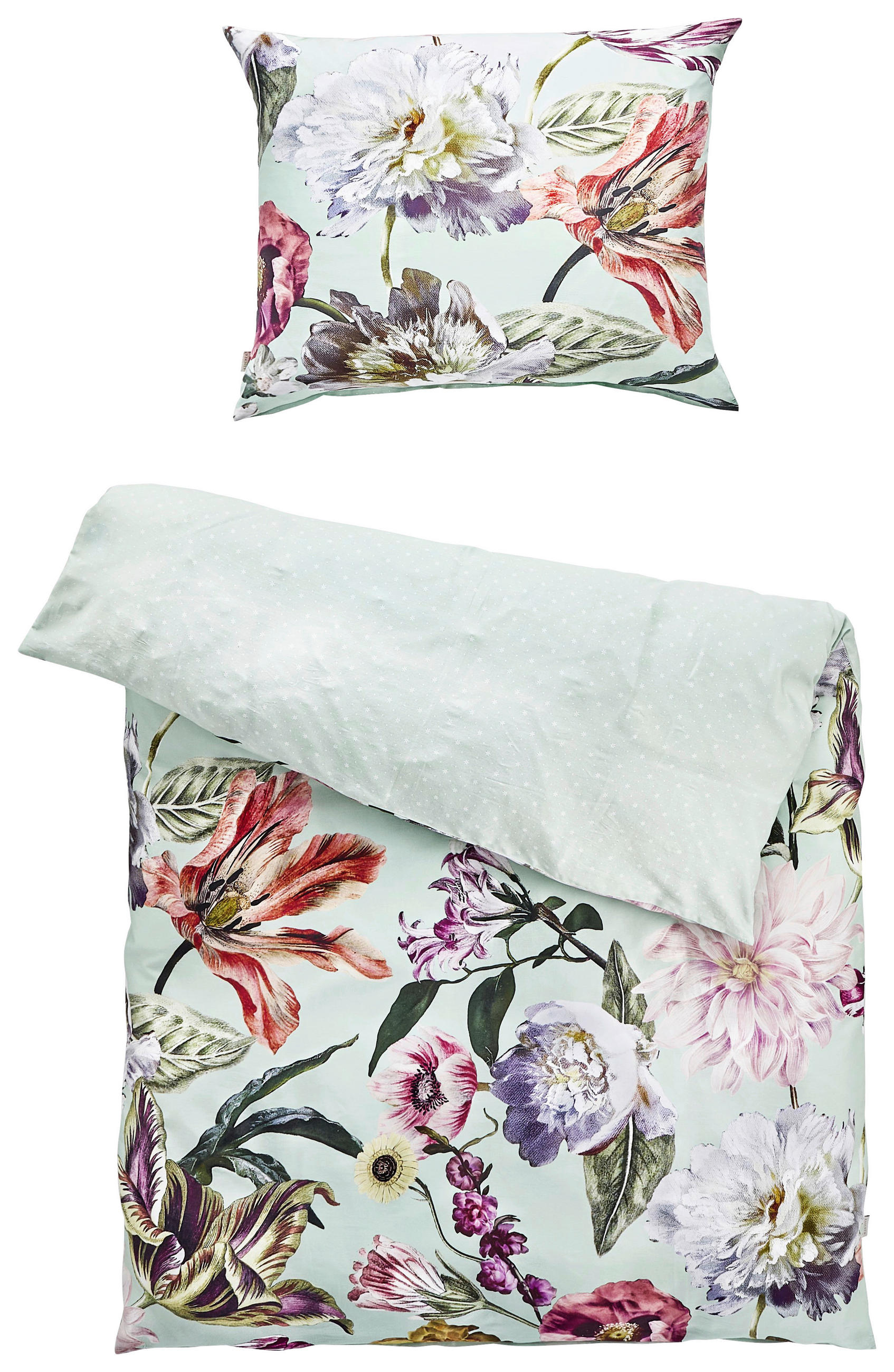 WENDEBETTWÄSCHE Filou Satin 140/200 cm  - Creme, Basics, Textil (140/200cm) - Essenza