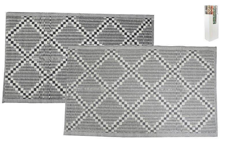 COVORAș DE INTRARE  - gri deschis/gri, Basics, plastic (180/120/0,3cm)