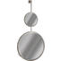 SPIEGEL - Schwarz, Design, Glas/Metall (46/112/10cm) - Ambia Home