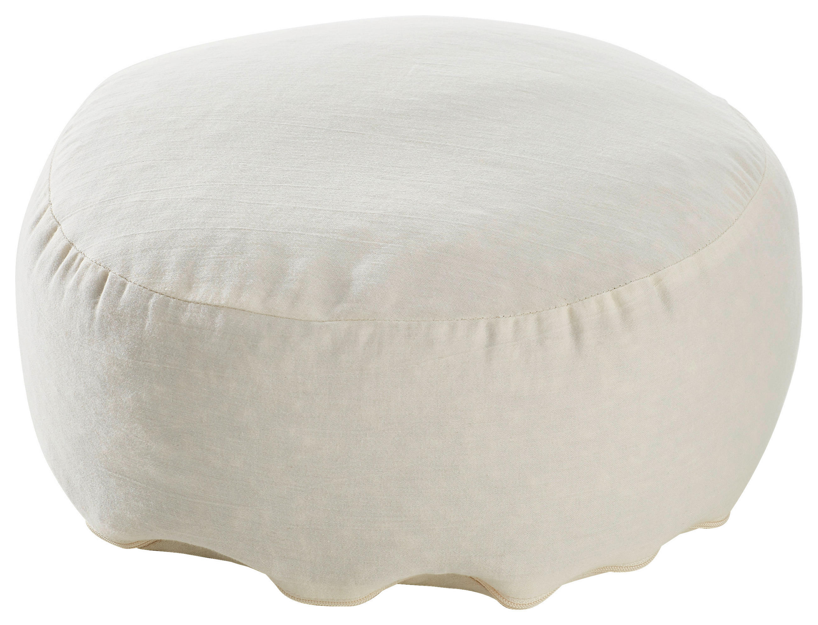 DINKELKISSEN  Yoga        - Creme, Natur, Naturmaterialien/Textil (30/12cm) - Bio:Vio