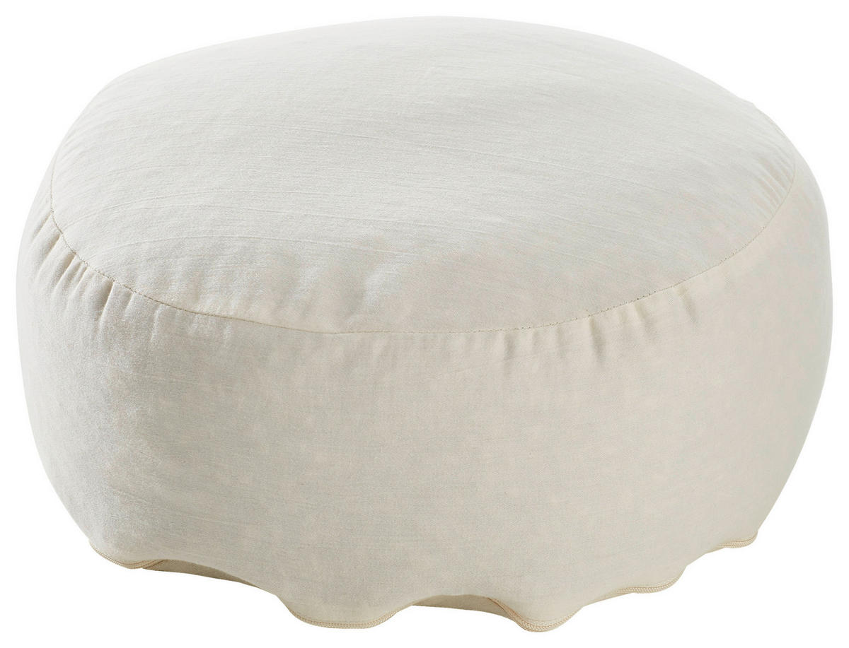 DINKELKISSEN  Yoga        - Creme, Natur, Naturmaterialien/Textil (30/12cm) - Bio:Vio