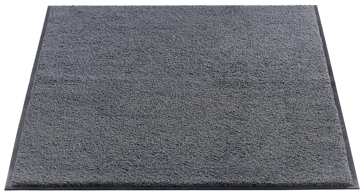 FUßMATTE  75/120 cm  Dunkelgrau  - Dunkelgrau, KONVENTIONELL, Kunststoff/Textil (75/120cm) - wash+dry