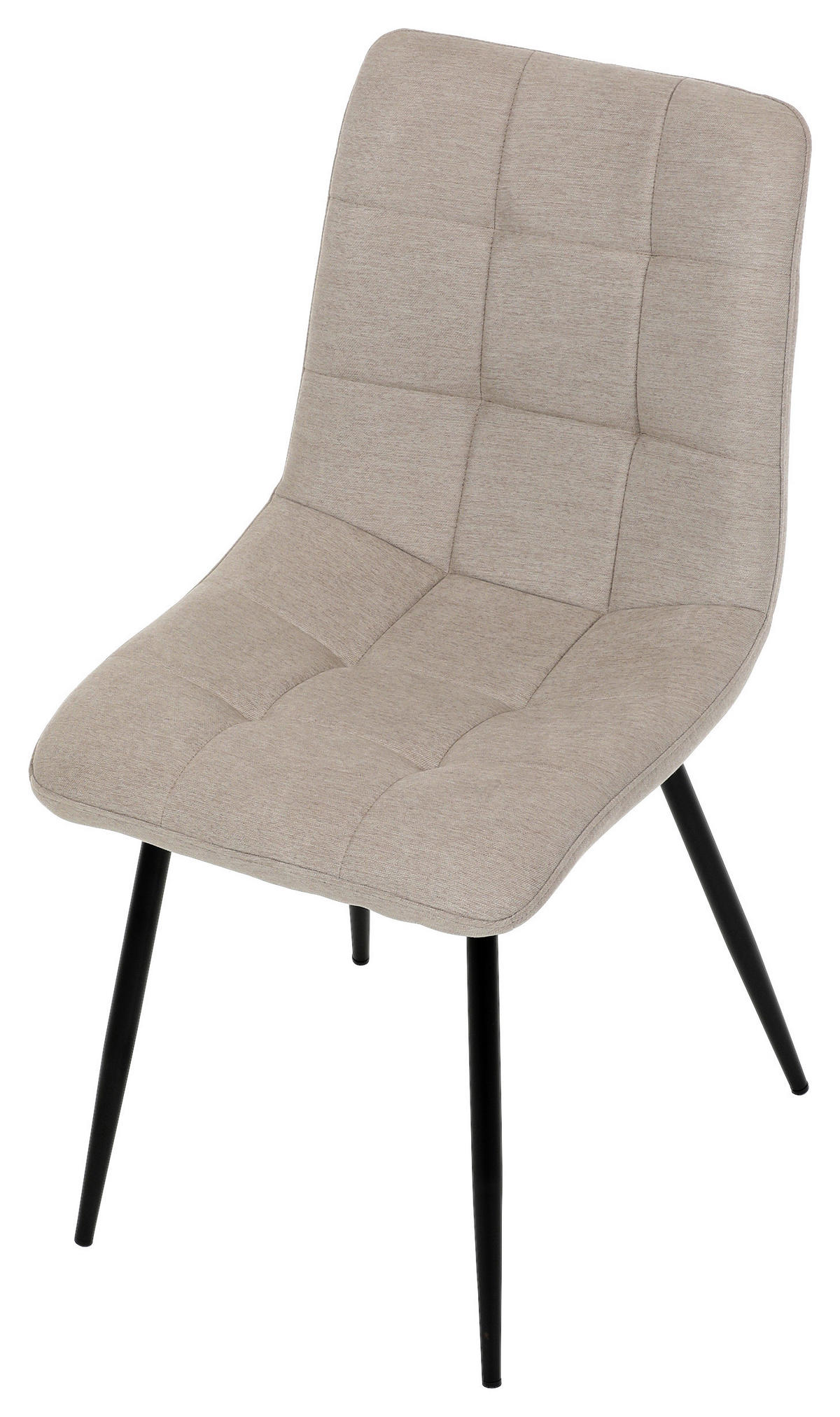 ŽIDLE, béžová - černá/béžová, Moderní, kov/textil (46/91/61cm) - Carryhome