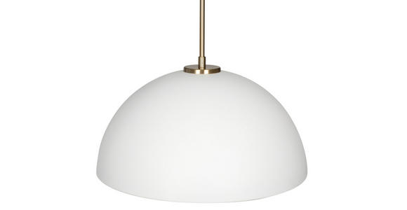 HÄNGELEUCHTE 40/150 cm - Goldfarben/Weiß, Design, Metall (40/150cm) - Novel