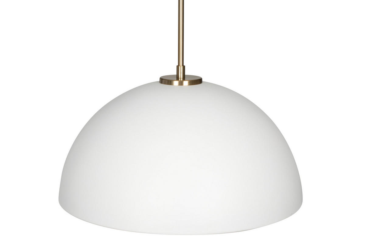 HÄNGELEUCHTE 40/150 cm  - Goldfarben/Weiß, Design, Metall (40/150cm) - Novel