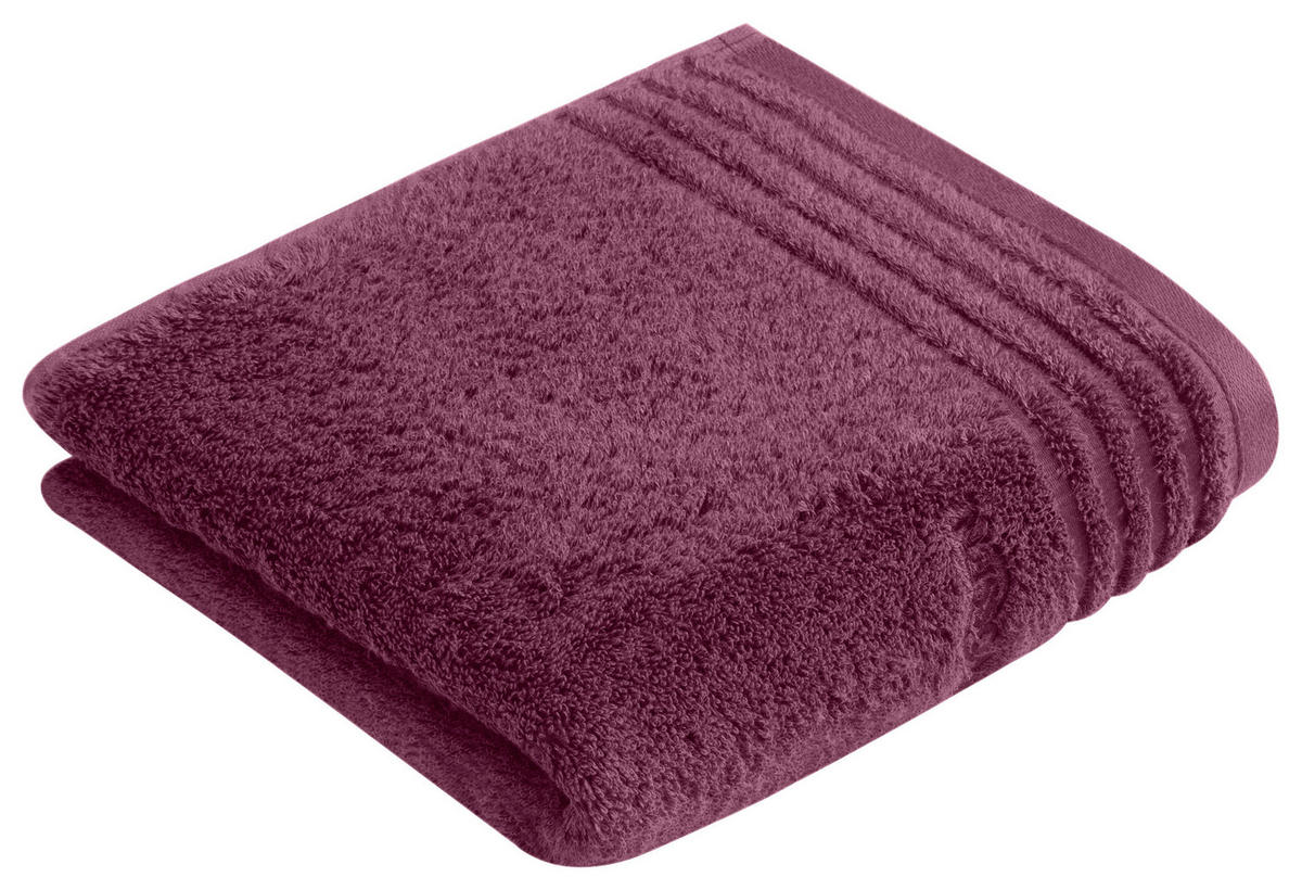 HANDTUCH 110/60 cm Vienna Style Supersoft NOS Vossen Wäsche Rosa  - Rosa, Basics, Textil (110/60cm) - Vossen