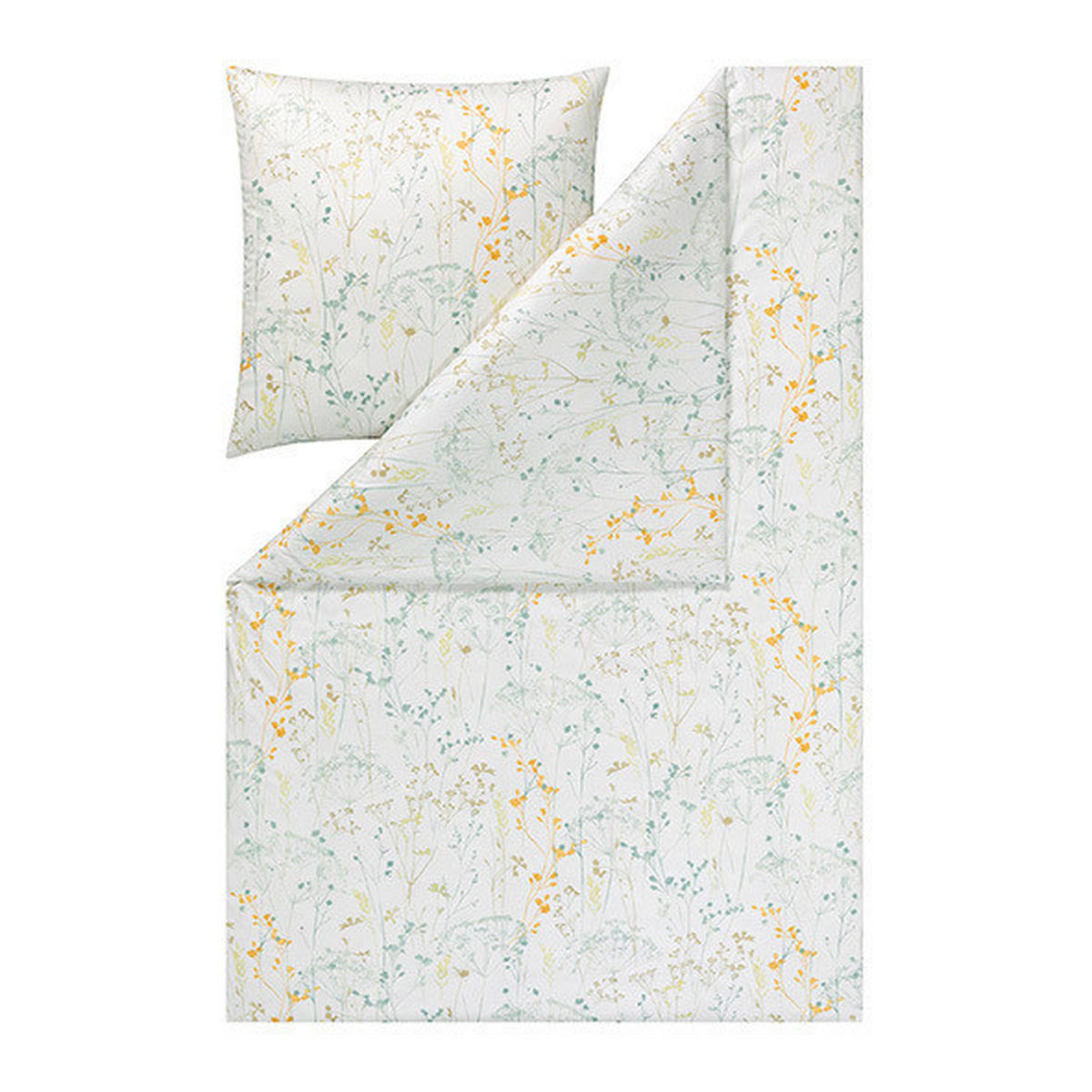 BETTWÄSCHE Atelier Interlock-Jersey 140/200 cm  - Grün, Basics, Textil (140/200cm) - Estella