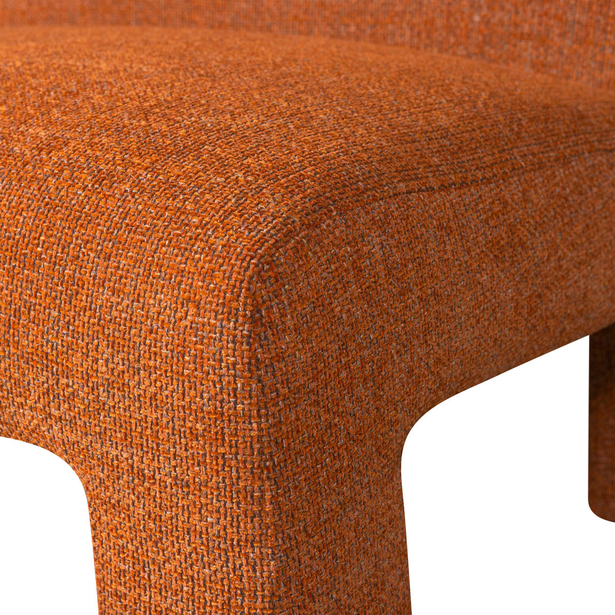 SESSEL in Webstoff Orange  - Orange, Design, Textil (74/73/84cm) - Livetastic