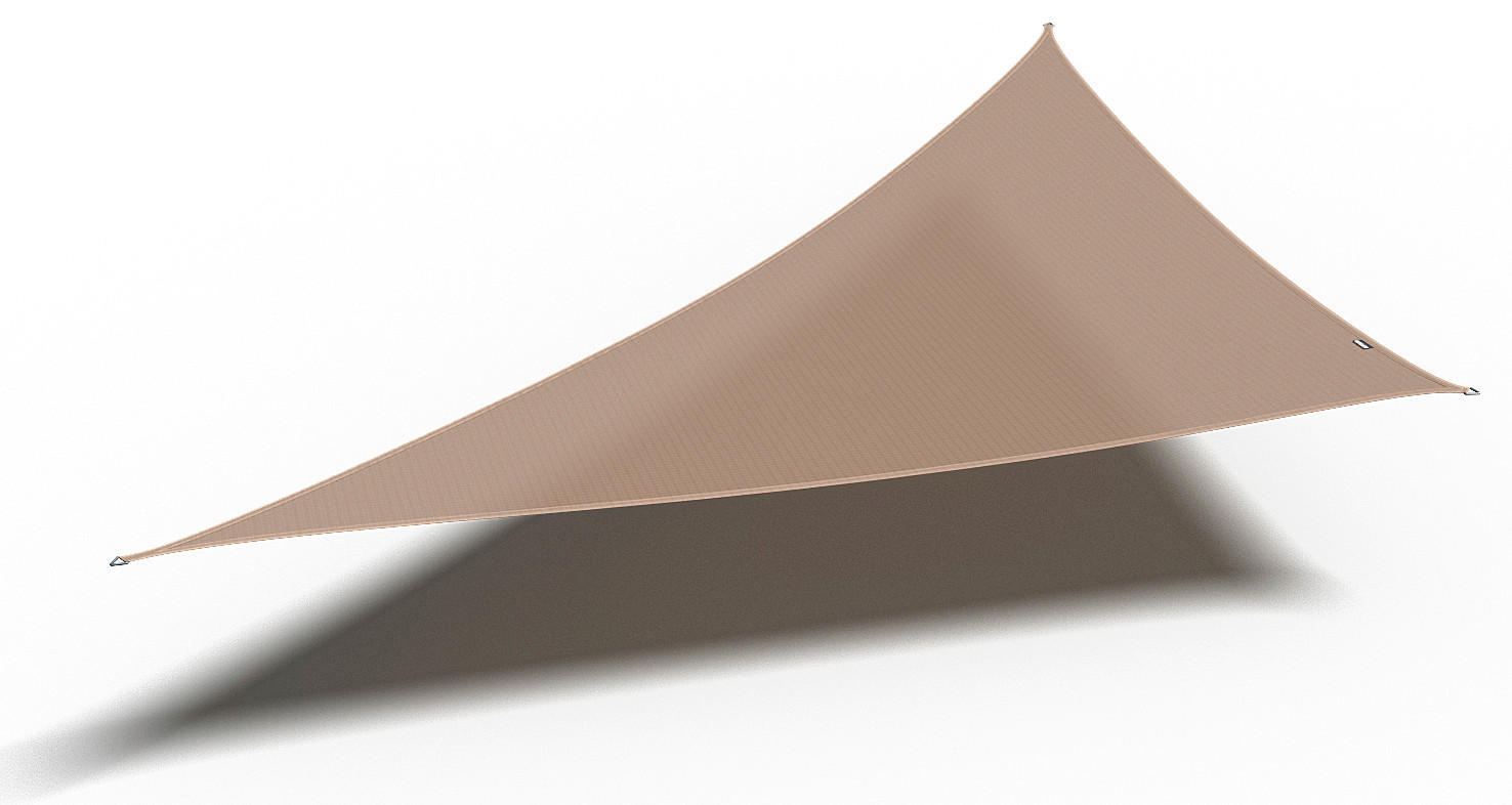 SONNENSEGEL  - Sandfarben, MODERN, Kunststoff (400/1/570cm) - Gardenson