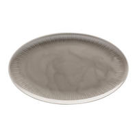 TANJIR  38 cm           - siva, Osnovno, keramika (38cm) - Rosenthal