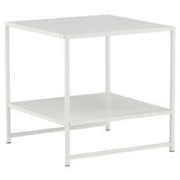 SIDOBORD i metall 50/50/50 cm  - vit, Design, metall (50/50/50cm) - Livetastic