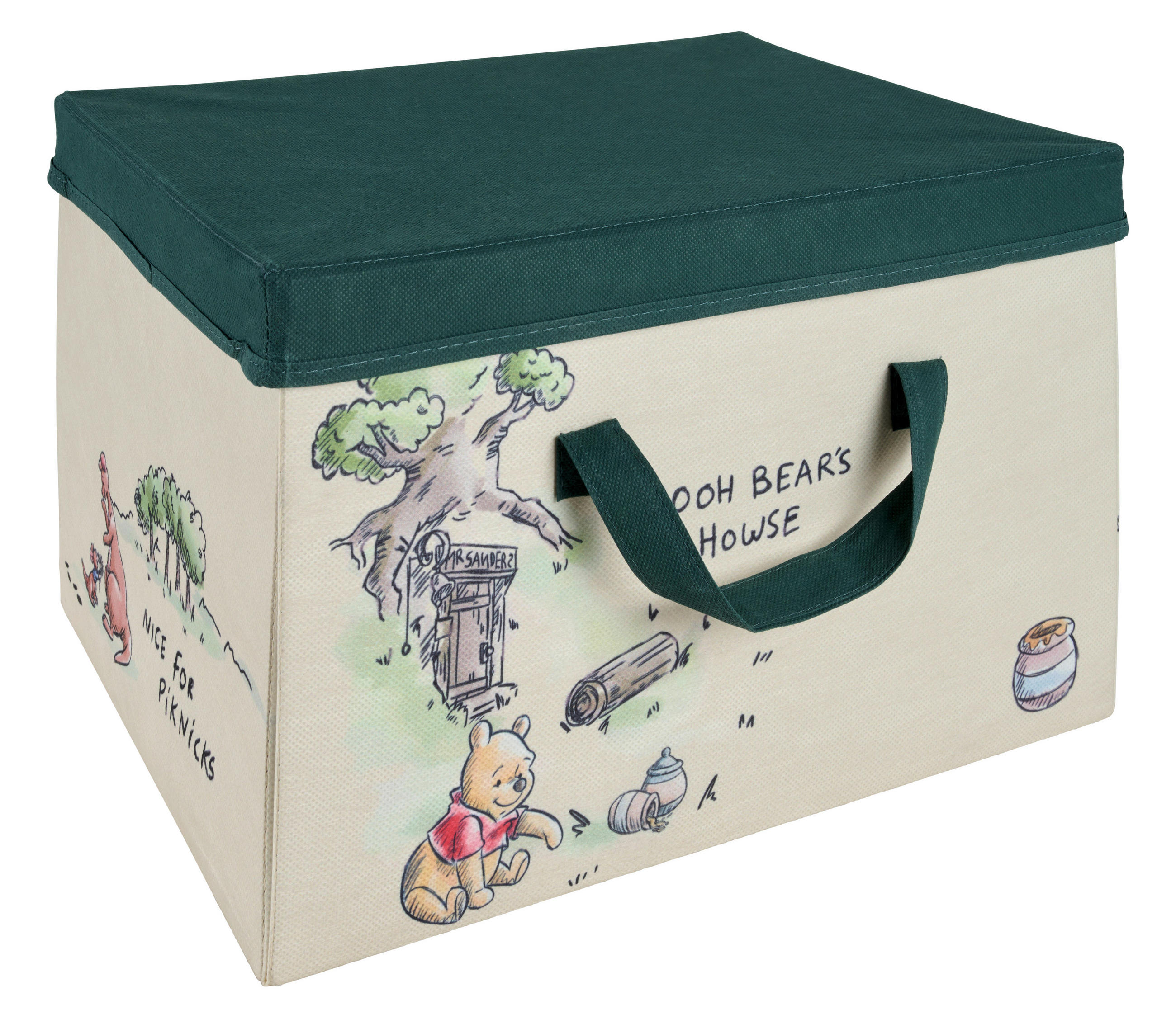SPIELMATTE 88/78 cm Winnie Puuh  - Multicolor, Basics, Karton/Textil (88/78cm) - Disney