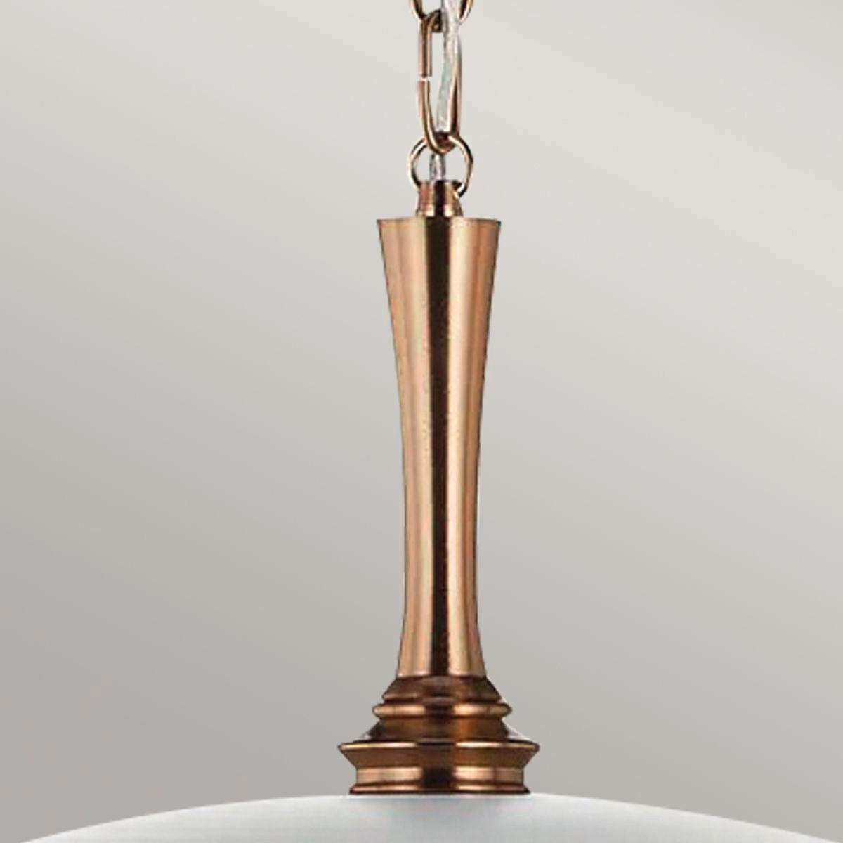 HÄNGELEUCHTE    - Weiss/Champagner, Konventionell, Metall (225,9/33/50,8cm) - Elstead Lighting