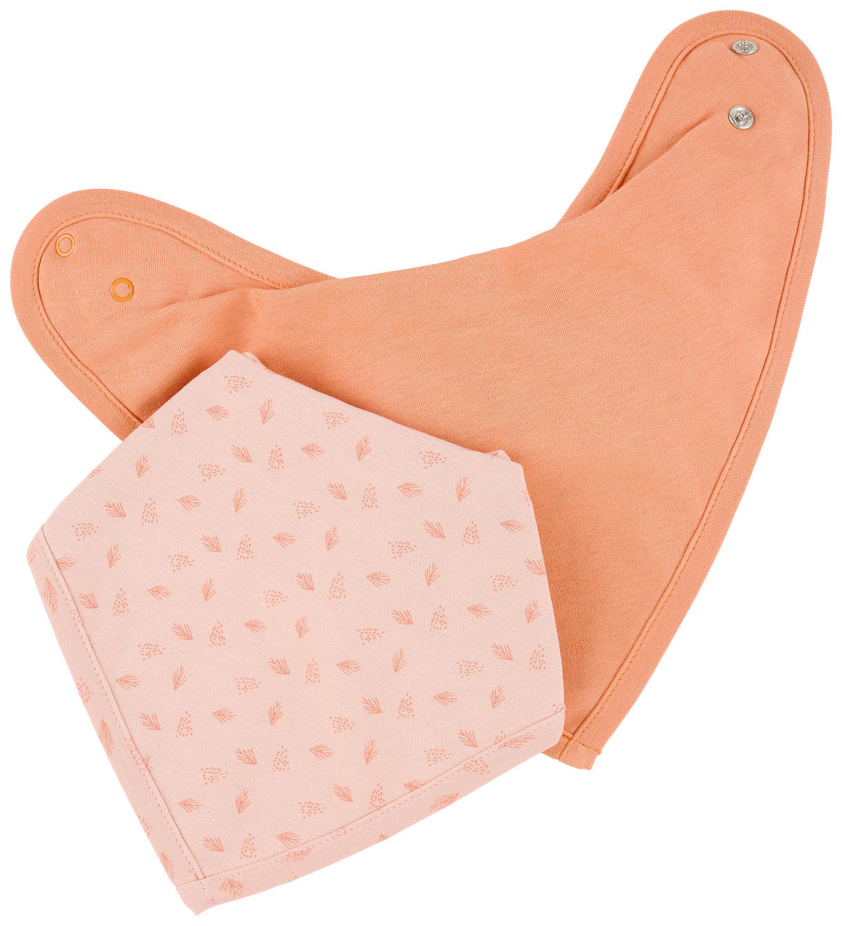 LÄTZCHEN 2-teilig  - Koralle, Basics, Textil - Avelia