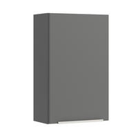 HÄNGESCHRANK 40/64/20 cm  - Edelstahlfarben/Weiß, Trend, Holzwerkstoff/Metall (40/64/20cm) - Held