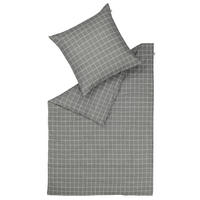 WENDEBETTWÄSCHE SW-JUST Flanell 200/200 cm  - Hellgrau/Grau, Basics, Textil (200/200cm) - Schöner Wohnen