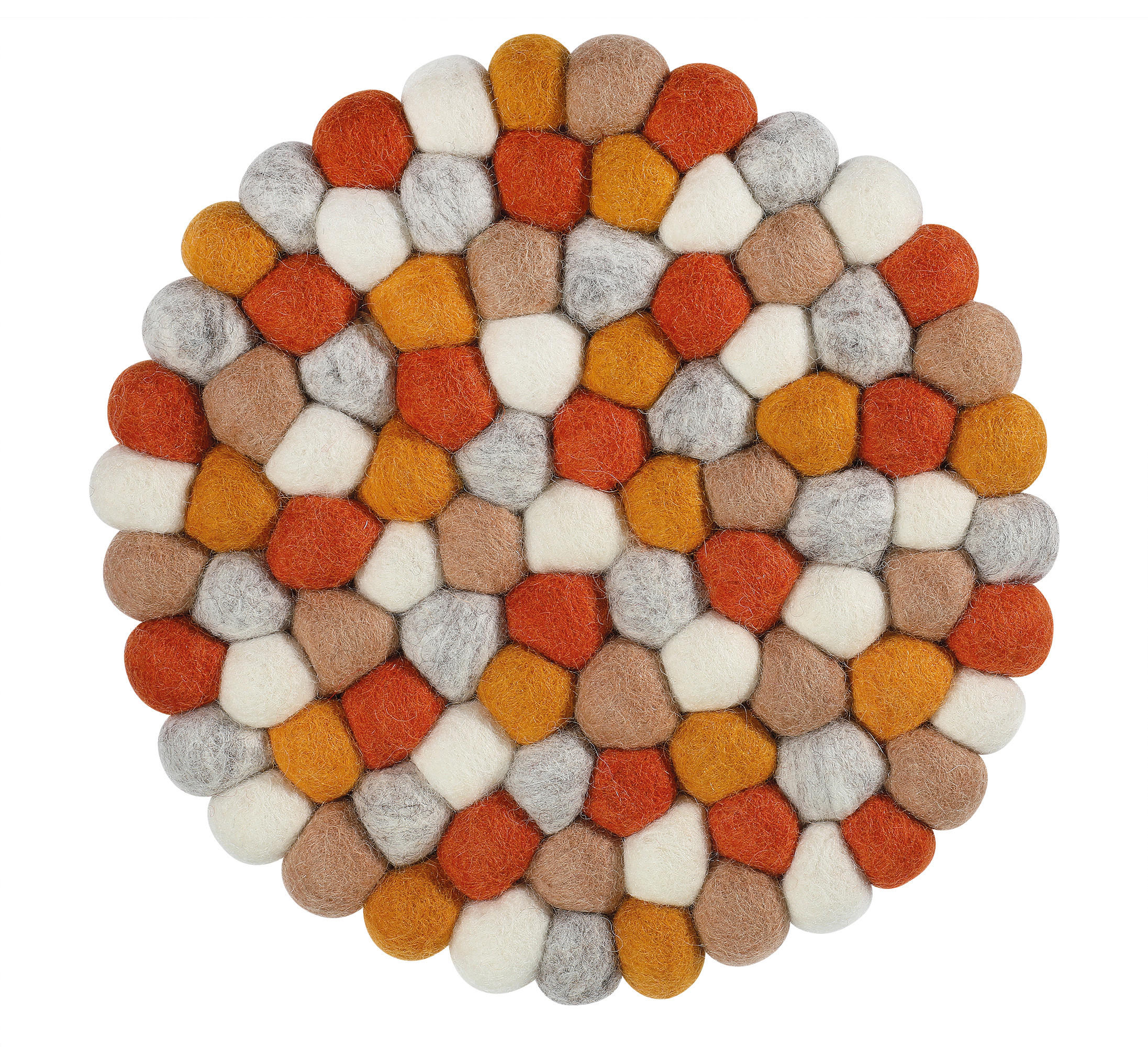 TOPFUNTERSETZER Textil Multicolor 21 cm  - Multicolor, Basics, Textil (21cm) - Cilio