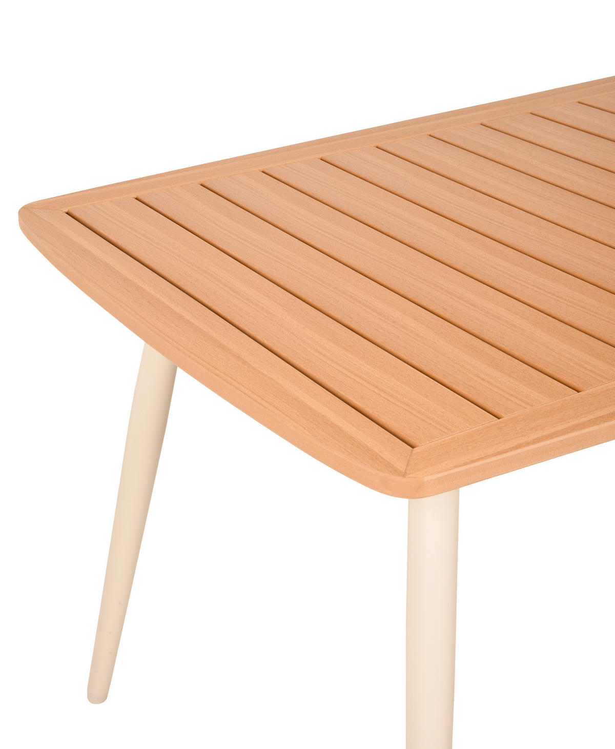 GARTENTISCHGRUPPE Aluminium  - Sandfarben/Beige, MODERN, Kunststoff/Textil - Gardenson