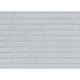 SCHLAFSOFA mit Liegefunktion, Rücken echt, haustierfreundlicher Bezug Cord Grau - Schwarz/Grau, KONVENTIONELL, Textil/Metall (222/93/98cm) - Carryhome