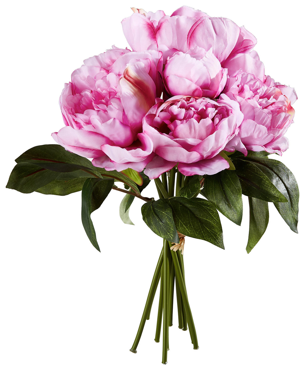 KUNSTBLUME - Altrosa/Grün, Lifestyle, Kunststoff/Textil (30cm)