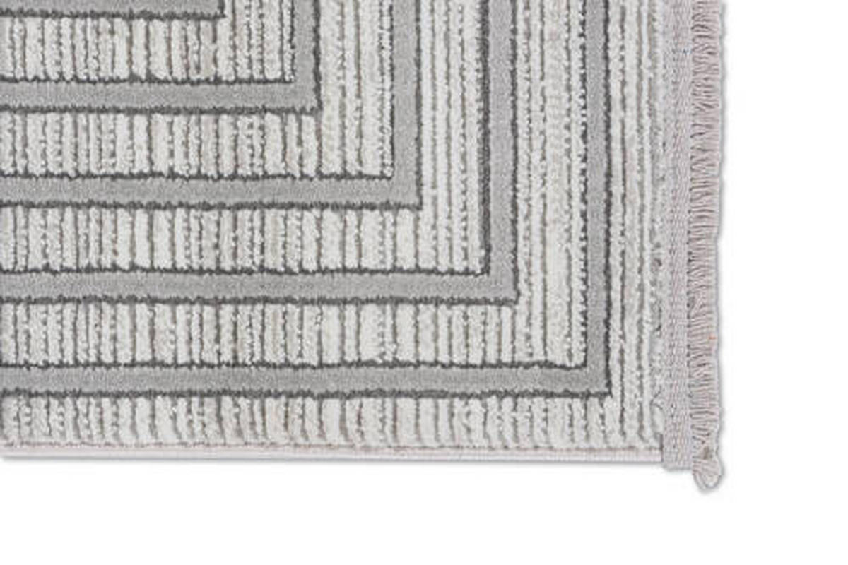 WEBTEPPICH 160/230 cm Silberfarben  - Silberfarben, Design, Textil (160/230cm) - Novel