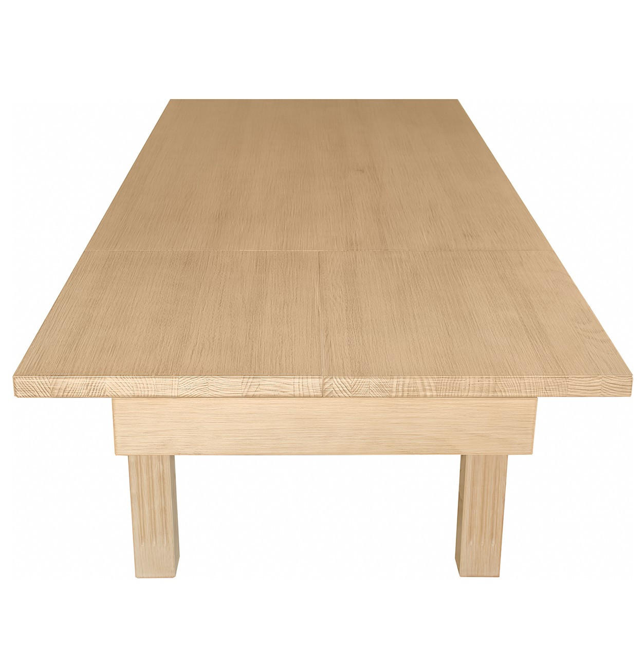 ESSTISCH Beige rechteckig  ausziehbar  - Beige, Design, Holz (160-220/90/77cm) - Livetastic