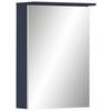 SPIEGELSCHRANK 50,4/72,3/15,9 cm  - Dunkelblau, Basics, Glas/Holzwerkstoff (50,4/72,3/15,9cm) - Stylife