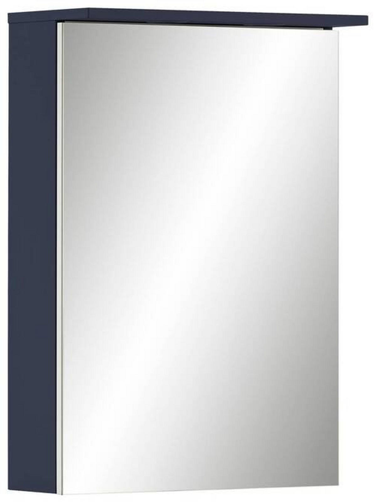 SPIEGELSCHRANK 50,4/72,3/15,9 cm  - Dunkelblau, Basics, Glas/Holzwerkstoff (50,4/72,3/15,9cm) - Stylife