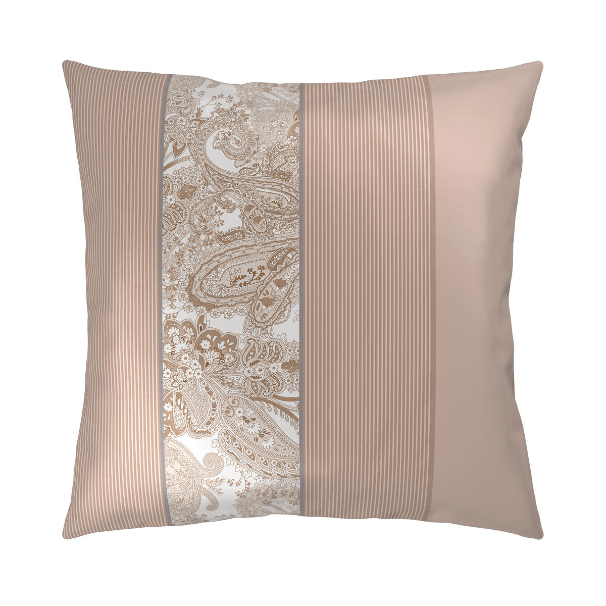 BETTWÄSCHE Satin 155/220 cm  - Beige, Textil (155/220cm) - Dieter Knoll