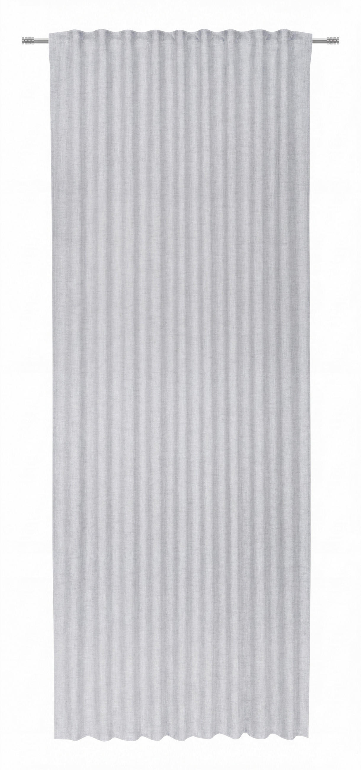 FERTIGVORHANG halbtransparent  - Grau, Natur, Textil (135/245cm) - Esposa