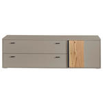 TV-ELEMENT Grau, Eschefarben  183/54,5/50 cm  - Anthrazit/Eschefarben, KONVENTIONELL, Holzwerkstoff/Kunststoff (183/54,5/50cm) - Hom`in