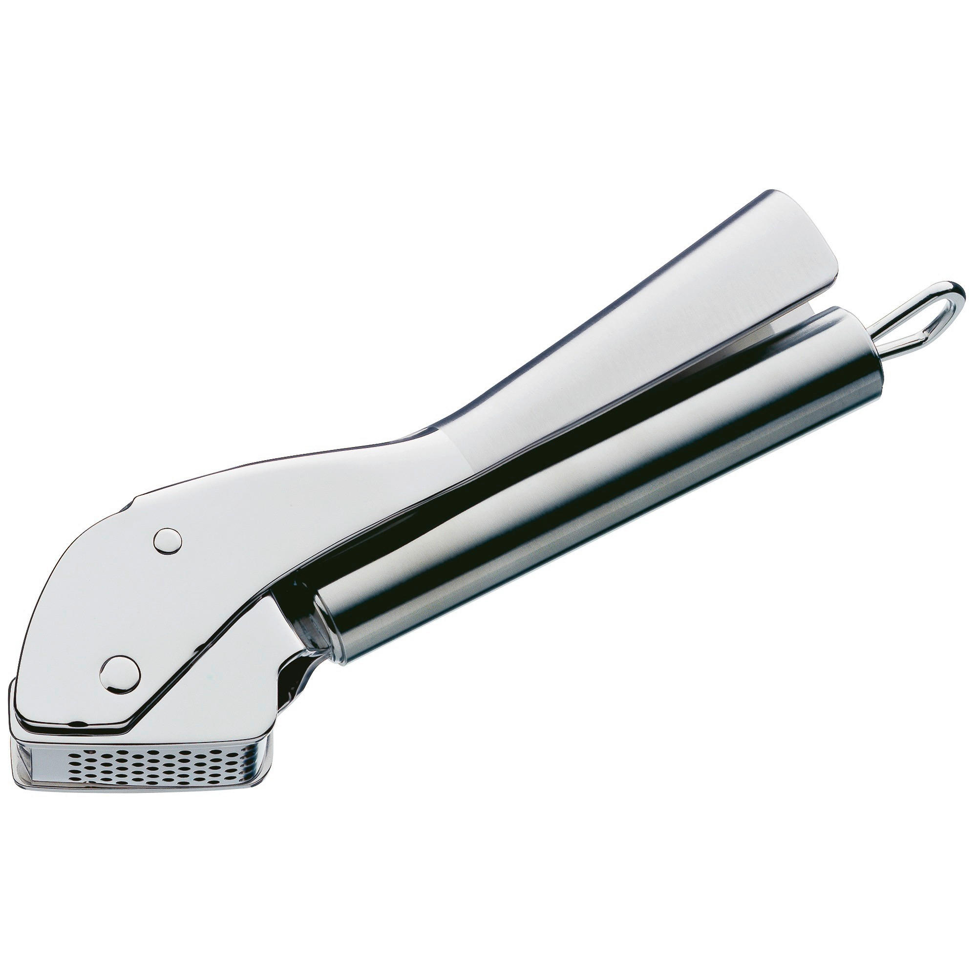 KNOBLAUCHPRESSE Profi Plus  - Silberfarben, Basics, Metall (17/5/3cm) - WMF